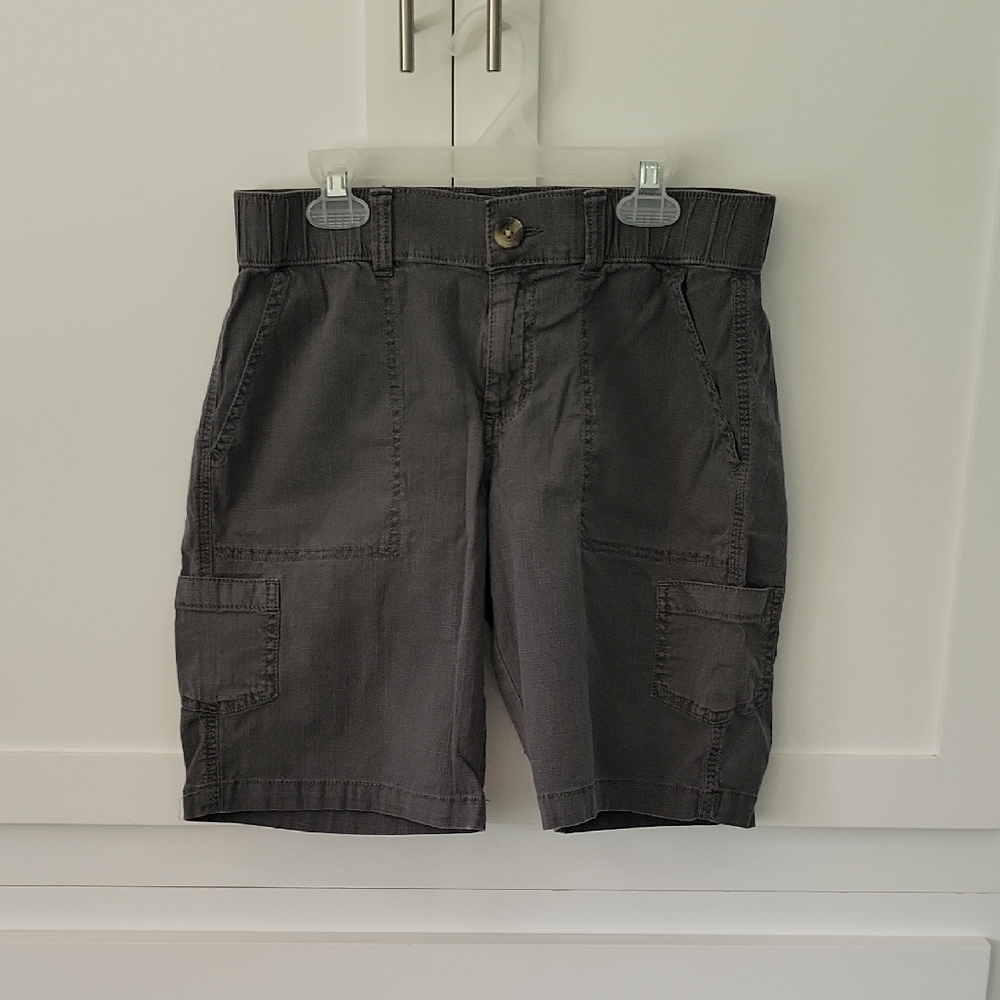 Sonoma Charcoal Bermuda Shorts for Women